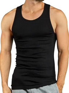 Débardeur de sport sans manches personnalisé pour homme, vêtements de fitness tricotés, gilets décontractés pour la musculation, débardeurs de musculation à vendre - Product Image 4