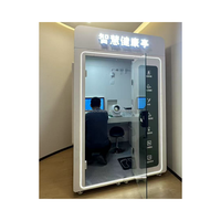 Kiosque médical intelligent Huasheng AI pour la santé et la télémédecine, écran tactile, alimentation solaire, ODM/OEM disponible, HS-S560