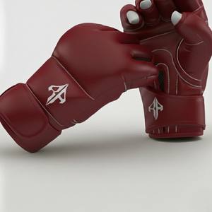 Gants de boxe pour hommes de qualité supérieure, en cuir PU, fermeture personnalisée, avec lacets au poignet, par RIVIAN ATLANTIC - Product Image 6