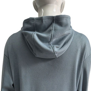 Sweat-shirts à capuche en tissu gaufré, matière douce, style décontracté, coupe confortable, utilisation quotidienne facile, sweats à capuche en tissu gaufré - Product Image 5