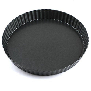 Molde Redondo para Pizza Moderno Más Vendido, con Fondo Desmontable, de Acero al Carbono, para Hornear en Horno, al Mejor Precio - Product Image 1