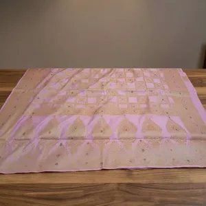 Premium Banarasi Silk Saree with Designer Woven Pallu for Indian Traditional Wear Weddings Festivals and Special Celebrations - Product Image 6