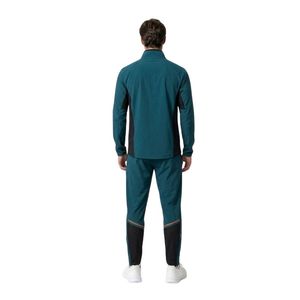 Custom Fitness Track Suit <b>Men</b> Polyester Spandex Training Sportswear with Zip <b>Jacket</b> and Matching Jogger Pants - Product Image 2