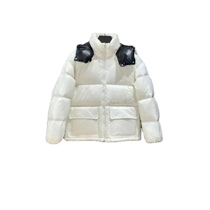 แจ็กเก็ตขนเป็ดมีซิปหนาสำหรับผู้หญิง, เสื้อโค้ทขนเป็ดแฟชั่นเสื้อแจ็คเก็ตสำหรับผู้ชายและผู้หญิงสำหรับฤดูหนาว - Product Image 1