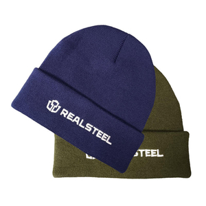 Gorro de Punto Cálido de Invierno 2026, con Bordado a Mano, Unisex, Spandex/Algodón, Casual, Ajustable - Product Image 3