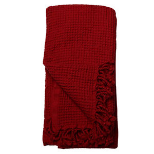 Serviettes de cuisine en coton tissé 100 % de haute qualité, ultra douces, réutilisables, pour le nettoyage de la vaisselle, écologiques, couleur unie - Product Image 5