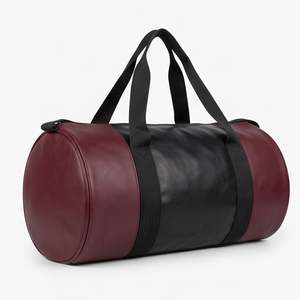 Sacs de sport en PU Performance unisexes 30-40L avec fermeture éclair, sacs de fitness unisexes, grands sacs de sport en cuir unisexes - Product Image 2