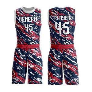 Sublimation Printed Unisex Team Bsci Breathable Winter Polyester Sportswear Basketball Uniform Sets High Quality - Product Image 1