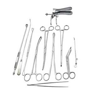 Juego de Instrumentos Quirúrgicos de Acero Inoxidable, Pinzas Hemostáticas Curvas y Rectas para Estudiantes de Medicina, Entrenamiento de Sutura - Product Image 3