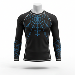 Chemise de sport unisexe à manches longues, anti-UV, séchage rapide, pour randonnée, surf, natation, BJJ, MMA, Jiu Jitsu, grappling, entraînement - Product Image 1