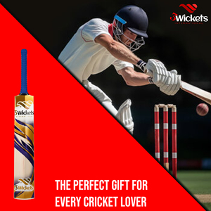 Bate de Cricket Ligero de Primera Calidad para Niños y Adolescentes – Construcción de Madera Resistente, Ideal para Deportes Escolares y Entrenamiento Juvenil - Product Image 2