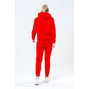 Conjunto de chándal Jogger personalizado de alta calidad para mujer, conjuntos de Jogger de lana de algodón en blanco para mujer, 2 conjuntos de ropa deportiva Unisex de dos piezas para mujer - Product Image 2