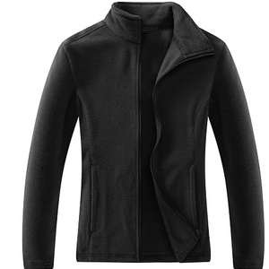 <b>Mens</b> Fleece Furry Jacket Custom OEM Factory Made <b>Thermal</b> Utility Outerwear Sherpa Fleece Jacket Manufacturer Customized By SFIVE - Product Image 3