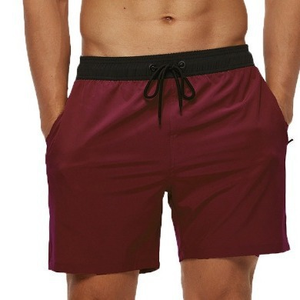 Shorts décontractés pour hommes 2026, style urbain, en toile, fabriqués au Pakistan, coupe-vent, avec cordon de serrage, taille haute, couleur unie - Product Image 4