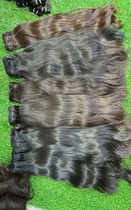 Extensiones de Cabello Indio Remy Negro Natural, Trama Doble a Máquina, Cabello Grueso con Fusión Perfecta, de AMRIN INTERNATIONAL, Mejor Precio - Product Image 5