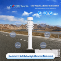 ASHUR-MWS600 Station météo automatique ultrasonique 6-en-1 pour la sécurité routière : vitesse et direction du vent, température, humidité, pluie, brouillard