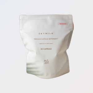 <b>washing</b> <b>machine</b> <b>tablets</b> Sky Milk Korean K-Beauty Premium Capsule Laundry Detergent 30 Pieces Made in Korea - Product Image 6