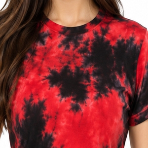 Women <b>Tie</b> <b>Dye</b> Casual Short Sleeve Tee <b>Shirt</b> Casual Style Modern Look Summer Wear Daily Outfit Fashion Tee Streetwear <b>T</b> <b>Shirt</b> - Product Image 4
