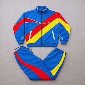 Professional Windbreaker Jacket <b>Pants</b> Set Mens Athletic Training Sportswear Lightweight Breathable Custom Design - Product Image 3