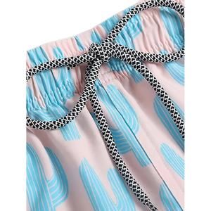 Premium Quality <b>Men's</b> Custom Lightweight Beach <b>Shorts</b> Loose Fit Quick Dry Activewear <b>Pattern</b> Decoration for Summer Beach Wear - Product Image 4