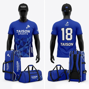 Bolsa de bádminton para hombre de poliéster 600D premium, 320 GSM, azul, de doble panel, construcción duradera, logotipo personalizado con serigrafía. - Product Image 4