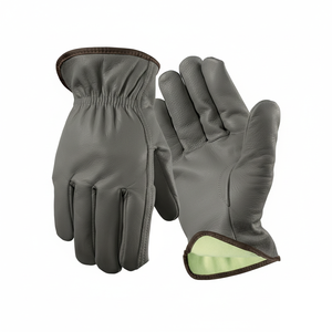 Guantes de Conducción de Cuero Transpirable, Estilo Unisex, para Auto y Motocicleta, Ligeros, con Logotipo Personalizado en Relieve - Product Image 1