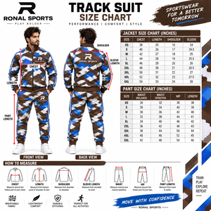 Survêtement pour homme RONAL SPORTS à imprimé géométrique, manches longues, col rabattu, respirant, style sportif, vêtements d'automne, survêtement d'hiver - Product Image 6