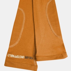 Manchons de cyclisme orange pour hommes, anti-UV, respirants, à compression, avec logo sur la manche gauche, taille adulte, design personnalisé, collection 2026 - Product Image 3