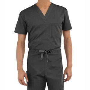 Uniformes médicos de punto de algodón para hombre y mujer, los más vendidos, con logotipo personalizado, cómodos, para enfermeras de hospital, a precio económico. - Product Image 3