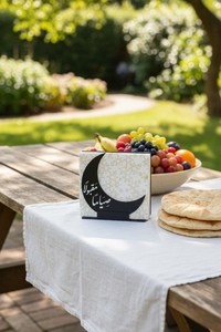 Metal Napkin Holder, Table Napkin Stand for <b>Kitchen</b> and Dining Table, Decorative Countertop Napkin Organizer - Product Image 3