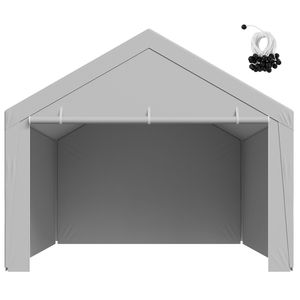 Telo di Ricambio per Tenda da Camion 12x20ft con Pareti Laterali Resistenti ai Raggi UV, Impermeabile e Ultra Resistente - Product Image 1