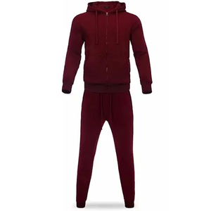 Conjuntos Deportivos Personalizados para Hombre, de Dos Piezas, con Sudadera con Cremallera, Cómodos para Entrenamiento y Jogging, Tallas Grandes, para Gimnasio y Fitness - Product Image 1