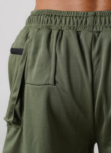 Pantalones Cortos Cargo de Lona Transpirable para Hombre, Multibolsillos, Casuales, Tácticos, 2 en 1, con Bolsillo en la Cintura para Entrenamiento Deportivo - Product Image 5