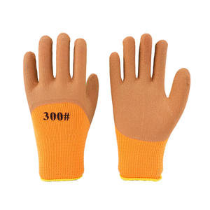 Guantes de Seguridad de Cuero Personalizados - Guantes de Piel de Oveja Amarilla de Primera Calidad, Ecológicos, Transpirables, Lisos, para Uso Diario - Product Image 5