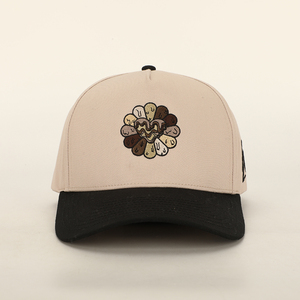 Casquettes de baseball en coton personnalisées BSCI pour hommes et femmes, avec visière incurvée et logo brodé, 2 couleurs, vente en gros - Product Image 1