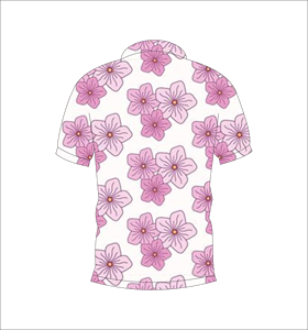 เสื้อยืดพิมพ์ลายดอกไม้สำหรับผู้ชาย แขนสั้น สไตล์ลำลอง ใส่สบายสำหรับฤดูร้อน คอกลม เสื้อซับลิเมชั่น - Product Image 2