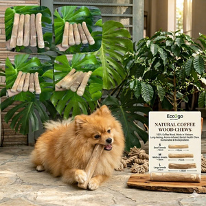 Eco2go Vietnam Bâton à mâcher pour chien en bois de café durable |   Nettoyage des dents naturel et écologique, utilisation quotidienne interactive - Product Image 1