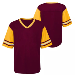 Maillots de baseball personnalisés en gros à manches courtes et col en V, vêtements de sport sublimés pour équipes sportives, chemises de softball - Product Image 6