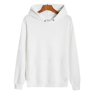 Sudadera Unisex Gris con Capucha de Forro Polar, Ajuste Holgado, Color Liso, Tejido de Algodón, Casual, con Bolsillo Frontal, Ecológica, para Otoño - Product Image 2