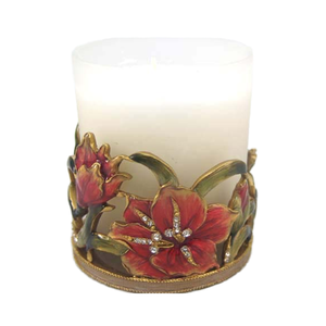 ORNEMENT DE MAISON DE HAUTE QUALITÉ, DESIGN PAPILLON, ALLIAGE DE ZINC PLAQUÉ, PORT-CANDLES DÉCORATIF POUR LA JOUR DE LA SAINT-VALENTIN - Product Image 1