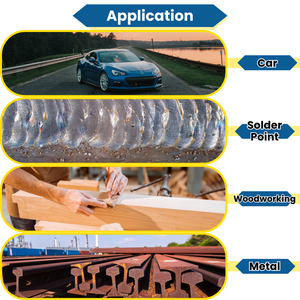 Meilleure ponceuse à bande pneumatique 18,000 tr/min 1/4 pouces ponceuse à bande pneumatique pour le travail du bois - Product Image 3