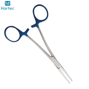 Pince de pêche en acier inoxydable à mâchoires droites avec poignée bleue enduite, épilerons de dégorger verrouillables, outil de pêche extérieur - Product Image 4