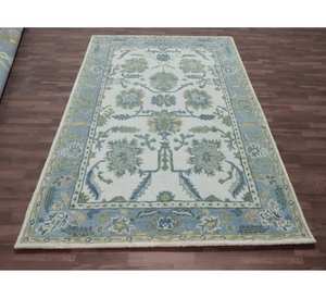 Juego de Alfombras de Lana Anudadas a Mano de Lujo, Alfombra de Pelo Cortado Tejida Artesanal Multicolor para Dormitorio y Decoración del Hogar - Product Image 2