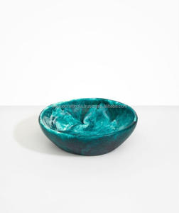 Bol en résine de qualité unique personnalisé bol décoratif de table en résine polyvalent ustensiles de cuisine maison plats de service - Product Image 5