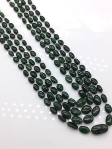 Collier en émeraude brésilienne naturelle, pierres précieuses naturelles pour la création de bijoux fins - Product Image 6