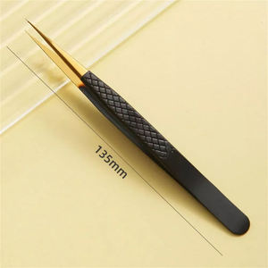 Pinzas Profesionales para Pestañas, Pinzas para Extensión de Pestañas 3D, Pinzas para Cejas, Excelente Cierre - Product Image 4
