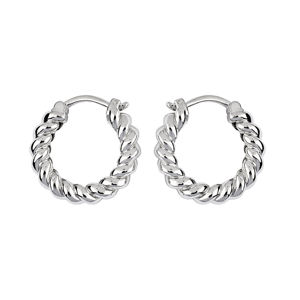 STYLISH INDIAN BOHEMIAN HOOP <b>EARRINGS</b> FOR WOMEN 925 STERLING SILVER PLATED LIGHTWEIGHT FASHION JEWELRY ANNIVERSARY CELEBRATION - Product Image 5