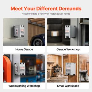 Convertisseur monophasé 2HP 7A 220V, inverseur de phase numérique triphasé pour usage résidentiel, convertisseur triphasé 220V - Product Image 3