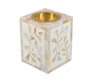 VeloraLuxe Heritage Bakhoor Burner Handcrafted <b>Mother</b> of Pearl Inlay Incense Holder with Refined Mosaic Pattern for Modern - Product Image 5