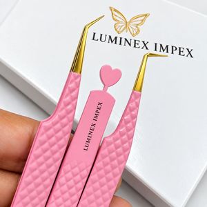Pinzas para Extensión de Pestañas RMI Lash Supplies, Color Verde Claro, Punta Puntiaguda, Antimagnéticas, de Acero Inoxidable, para Uso en Pestañas - Product Image 6